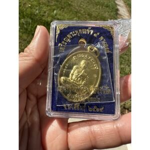 5 Buddhist coin LP Sila Bless เหรียญพระพุทธเจ้า5พระองค์ หลวงปู่ศิลา สวนสงฆ์แกแปะ